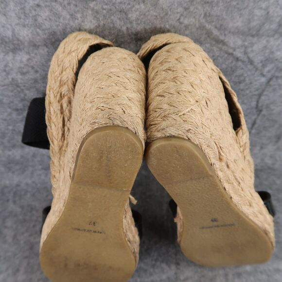 Sondra Roberts Shoes Women 39 Sandal Fashion Espadrille Wedge Platform Slingback - Picture 11 of 15